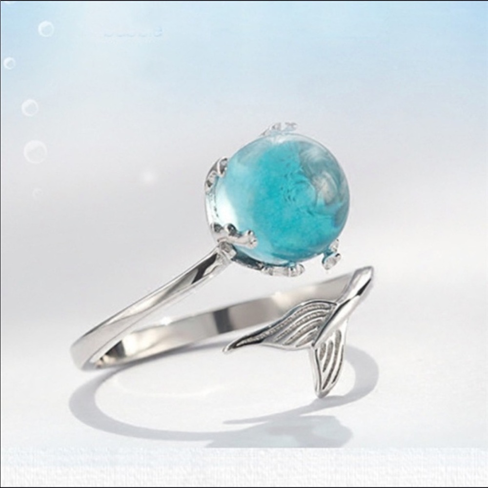 Mermaid tail bubble ring - Picture 2 of 5